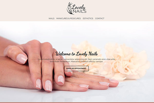 Demo Spa Site With Parallax and Styled Tables